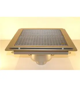 GOLVBRUNN FURO 113 110 MM 300X300 MM (LXB) BOTTENUTLOPP KLISTERFLÄNS FÖR TÄTSKIKT