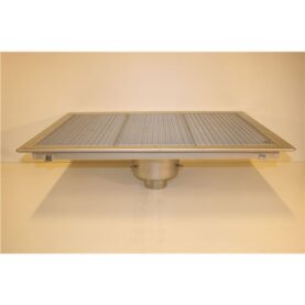 GOLVBRUNN FURO 113, 200 MM DJUP ÖVERDEL 110MM 900X600MM (LXB) BOTTENUTLOPP KLÄMRAM FÖR PLASTMATTA