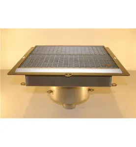 GOLVBRUNN FURO 113 75 MM 300X300 MM (LXB) BOTTENUTLOPP VIDHÄFTNINGSFLÄNS FÖR MASSA