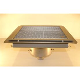 GOLVBRUNN FURO 113 75 MM 300X300 MM (LXB) BOTTENUTLOPP KLISTERFLÄNS FÖR TÄTSKIKT