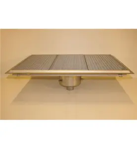 GOLVBRUNN FURO 113, 150 MM DJUP ÖVERDEL 75MM 900X600MM (LXB) BOTTENUTL. VIDHÄFTNINGSFLÄNS FÖR MASSA
