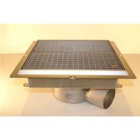 GOLVBRUNN FURO 113 110 MM 300X300 MM (LXB) SIDOUTLOPP VIDHÄFTNINGSFLÄNS FÖR MASSA