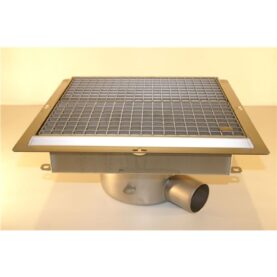 GOLVBRUNN FURO 113 75 MM 300X300 MM (LXB) SIDOUTLOPP VIDHÄFTNINGSFLÄNS FÖR MASSA