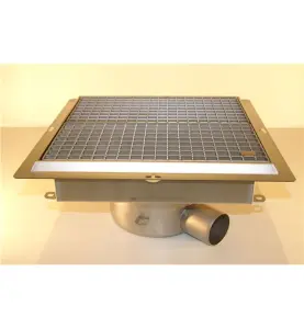 GOLVBRUNN FURO 113 75 MM 300X300 MM (LXB) SIDOUTLOPP VIDHÄFTNINGSFLÄNS FÖR MASSA