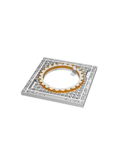 MONTERINGSPLATTA FURO 300X300 MM FÖR TRÄBJÄLKLAG