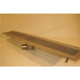 GOLVRÄNNA FURO 115 75 MM 1500X150 MM (LXB) SIDOUTLOPP GOLV UTAN TÄTSKIKT