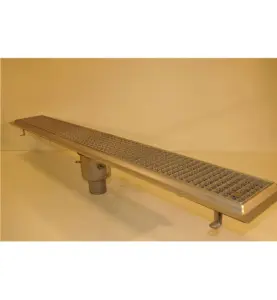 GOLVRÄNNA FURO 115 75 MM 1300X150 MM (LXB) BOTTENUTLOPP GOLV UTAN TÄTSKIKT
