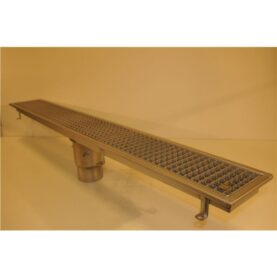 GOLVRÄNNA FURO 115 110 MM 1300X150 MM (LXB) BOTTENUTLOPP GOLV UTAN TÄTSKIKT