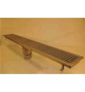 GOLVRÄNNA FURO 115 110 MM 1300X150 MM (LXB) BOTTENUTLOPP GOLV UTAN TÄTSKIKT