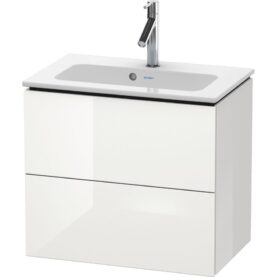 UNDERSKÅP L-CUBE FÖR 7503076 2 LÅDOR VIT HÖGBLANK 60CM DURAVIT