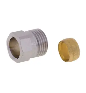 TRYCKNIPPEL MED KONA G1/2"X15 10P FMM