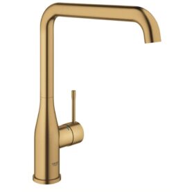 KÖKSBLANDARE ESSENCE NEW 1-GREPP L-PIP BORSTAD GULD GROHE