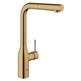 KÖKSBLANDARE ESSENCE NEW 1-GREPP L-PIP DUAL DUSCH POLERAD GULD GROHE