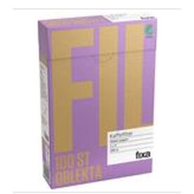 KAFFEFILTER FIXA 1X4 OBLEKT 100 ST