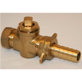 KIKBOXVENTIL 15 MED PACKBOX, UTVÄNDIG GÄNGA