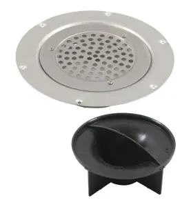 ÖVERDEL DRAIN 206 H=69 SIDOINLOPP MED KLÄMRINGSSÄTE BLUCHER