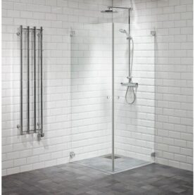 DUSCHHÖRNA CAPO RAK 80X80 KLAR/KROM ALTERNA