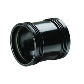 DUBBELMUFF 90 MM 2MUFF SVART WAFIX