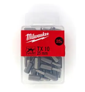 BITS TX10X25 25-PACK MILWAUKEE