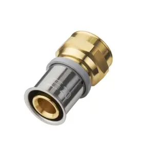 ÖVERGÅNGSMUFF 40 MM X G40 MUFF X INVÄNDIG GÄNGA MÄSSING/ROSTFRI ROTH