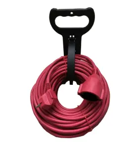 PVC KABEL 3X1,5MM2 RÖD 25M NOVIPRO