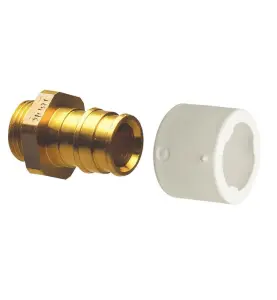 FÖRMINSKNINGSRING 200-140 MM TÄTNING MEDIARÖR-SKARVSATS GUL ECOFLEX UPONOR