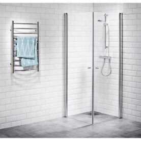 DUSCHHÖRNA PICTO 90X90 RAK KLARGLAS ALTERNA