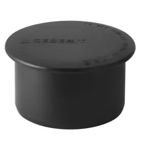 PROPP 110 MM SLÄTÄNDA SVART SILENT-PP GEBERIT