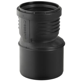 FÖRMINSKNING 160X110 MM 1MUFF SVART SILENT-PP GEBERIT