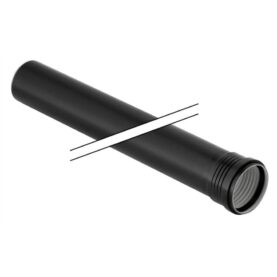 RÖR 110 MM L=0,25 METER 1MUFF SVART SILENT-PP GEBERIT