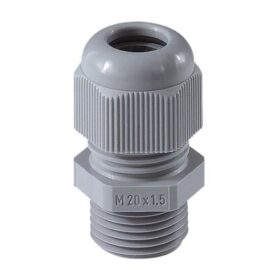 HALOGENFRI FÖRSKRUVNING POLYAMID IP68 RAL 7001 KABEL Ø 5-10MM