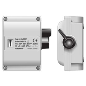 SÄKERHETSBRYTARE 16A 3-POLIG