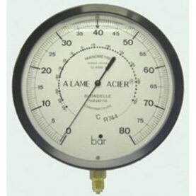 MANOMETER 80MM,CO2,1/4"SAE