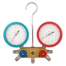 MANOMETERSTÄLL 2-VÄG NH3 80MM