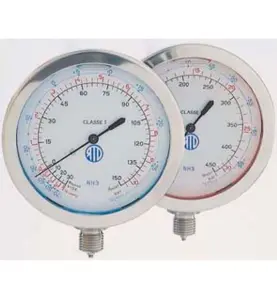 MANOMETER HP 100MM OLJE-NH3 1/2"
