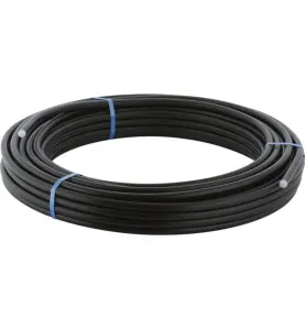 KOMBIRÖR 20X2,5 MM L=50 METER RING MED DIFFUSIONSSPÄRR SVART MEPLA GEBERIT