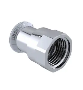 ÖVERGÅNG MUFF X INVÄNDIG GÄNGA 12XR15 FÖRKROMAD KOPPAR MAPRESS