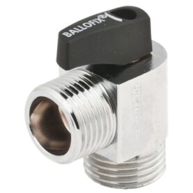 VINKELKULVENTIL R15X90° UTVÄNDIG X UTVÄNDIG GÄNGA KROM BROEN BALLOFIX