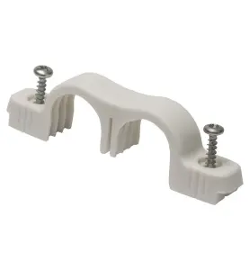 DUBBELKLAMMER 25 MM FÖR SKYDDSRÖR UPONOR