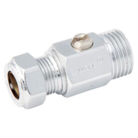 RAK KULVENTIL 15XR15 KLÄM X UTVÄNDIG GÄNGA KROM BROEN BALLOFIX