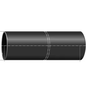MA-RÖR 110 X 3,5 MM 1,5 METER UTAN MUFF MA-SYSTEM