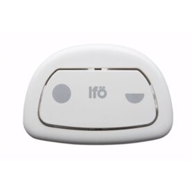 SPOLKNAPP VANDAL VIT SIGN IFÖ IFÖ