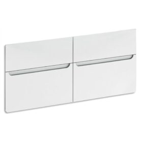 FRONT TILL UNDERSKÅP SILVA VIT IFÖ