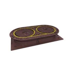 2X640 TELESKOPISK RAM, PREMIUM LOCK FK, SLITSAD PACKNING, LÅS OCH TÄTT SPETTHÅL