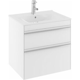 MÖBELPAKET SENSE SSMP 60 V2 VIT 2 LÅDOR TUNT TVÄTTSTÄLL IFÖ