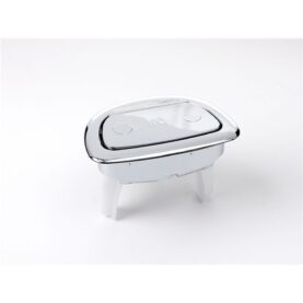 SPOLKNAPP BLANKFÖRKROMAD, VANDALSÄKER SIGN IFÖ