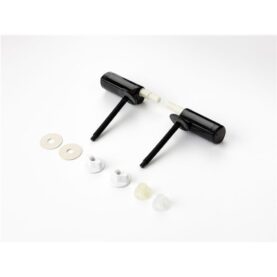 SITSBESLAG MED MJUKSTÄNGNINGS MEKANIK SVART SIGN IFÖ