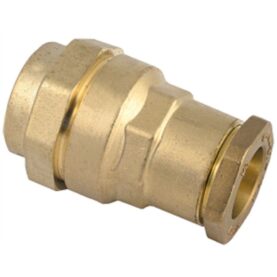 VÄRMEPUMPSKOPPLING 40X28 RAK GUL ISIFLO 100