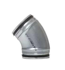 VENTILATIONSBÖJ 100MM 45°