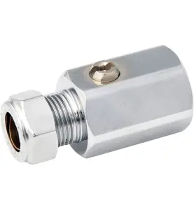 RAK KULVENTIL 10XR15 KLÄM X INVÄNDIG GÄNGA KROM BROEN BALLOFIX